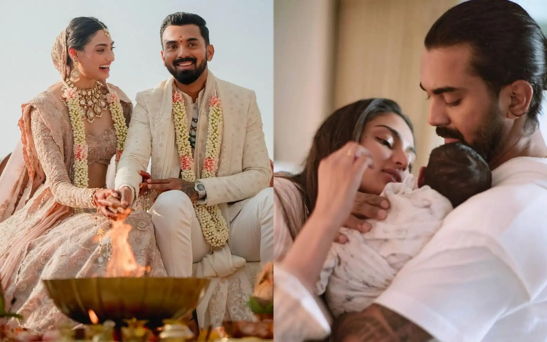 KL Rahul & Athiya Shetty’s Love Story [Source: @Ritvi14, @temba215/x.com]